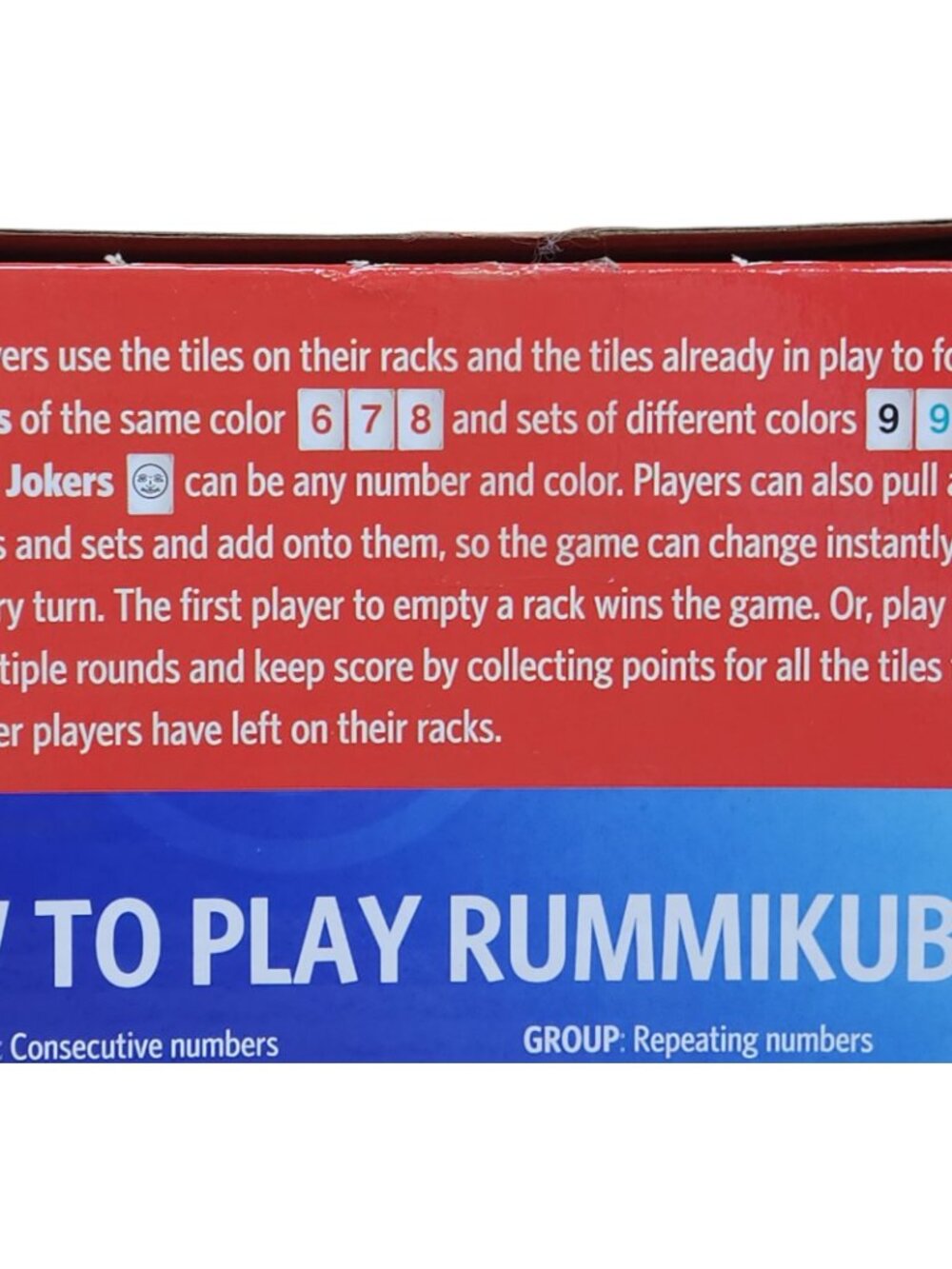 Pressman Rummikub Bonus Edition Board Game – Tile Rummy Family Game  2-4 Players - Picture 13 of 14